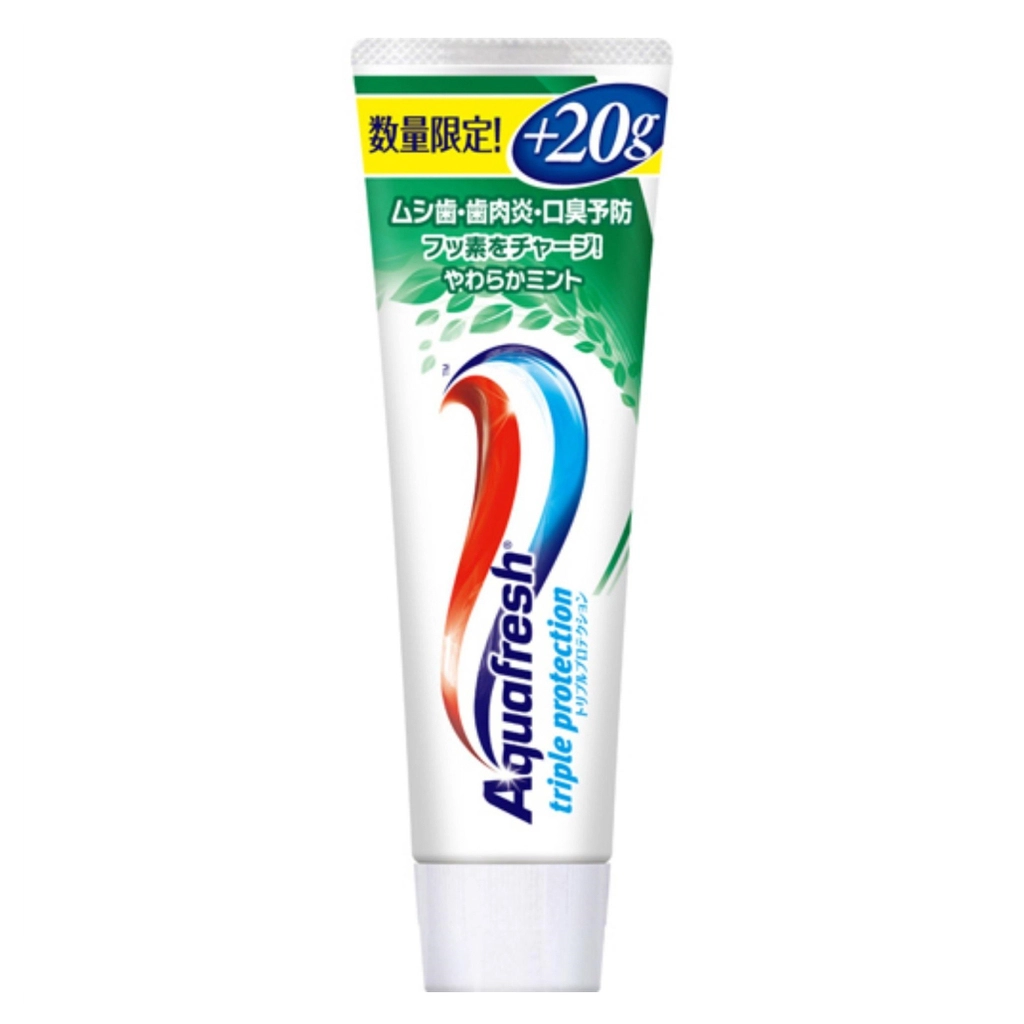 Kem đánh răng Aquafresh 160g (2 vị) (Trà xanh bạc hà)