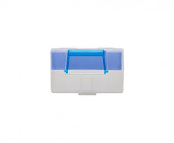 Hộp chữ nhật 17cm Yamada - quai xanh