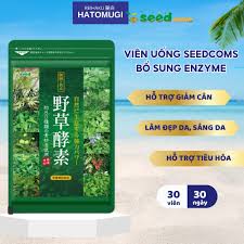 Thực phẩm bổ sung Seedcoms Viên Uống enzyme từ rau quả thảo mộc