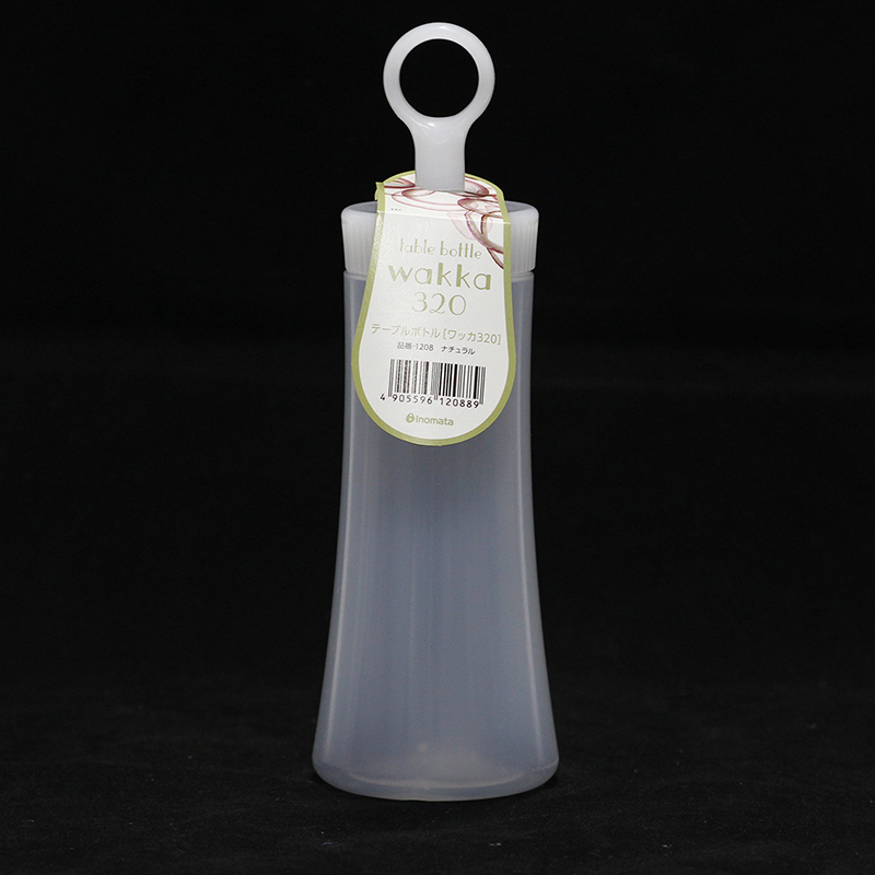 Chai đựng nước sốt Inomata 330ml - trắng