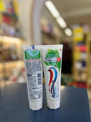Kem đánh răng Aquafresh 140g (3 vị) (Bạc hà dịu)