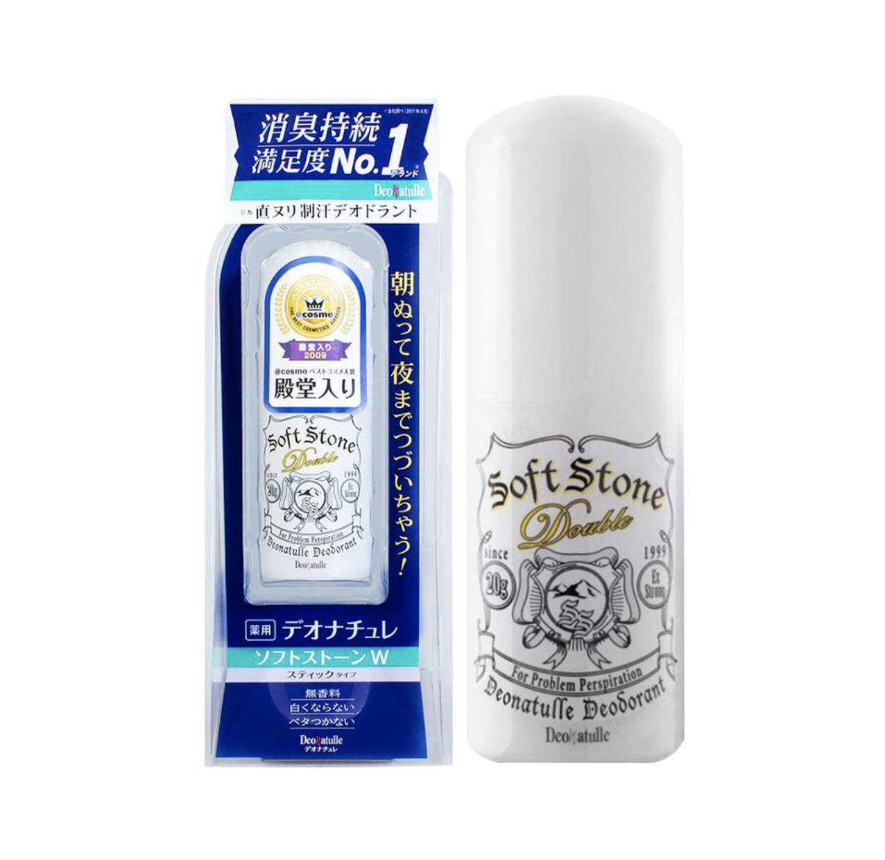 Lăn khử mùi Deonatulle Soft Stone cho nam 20g