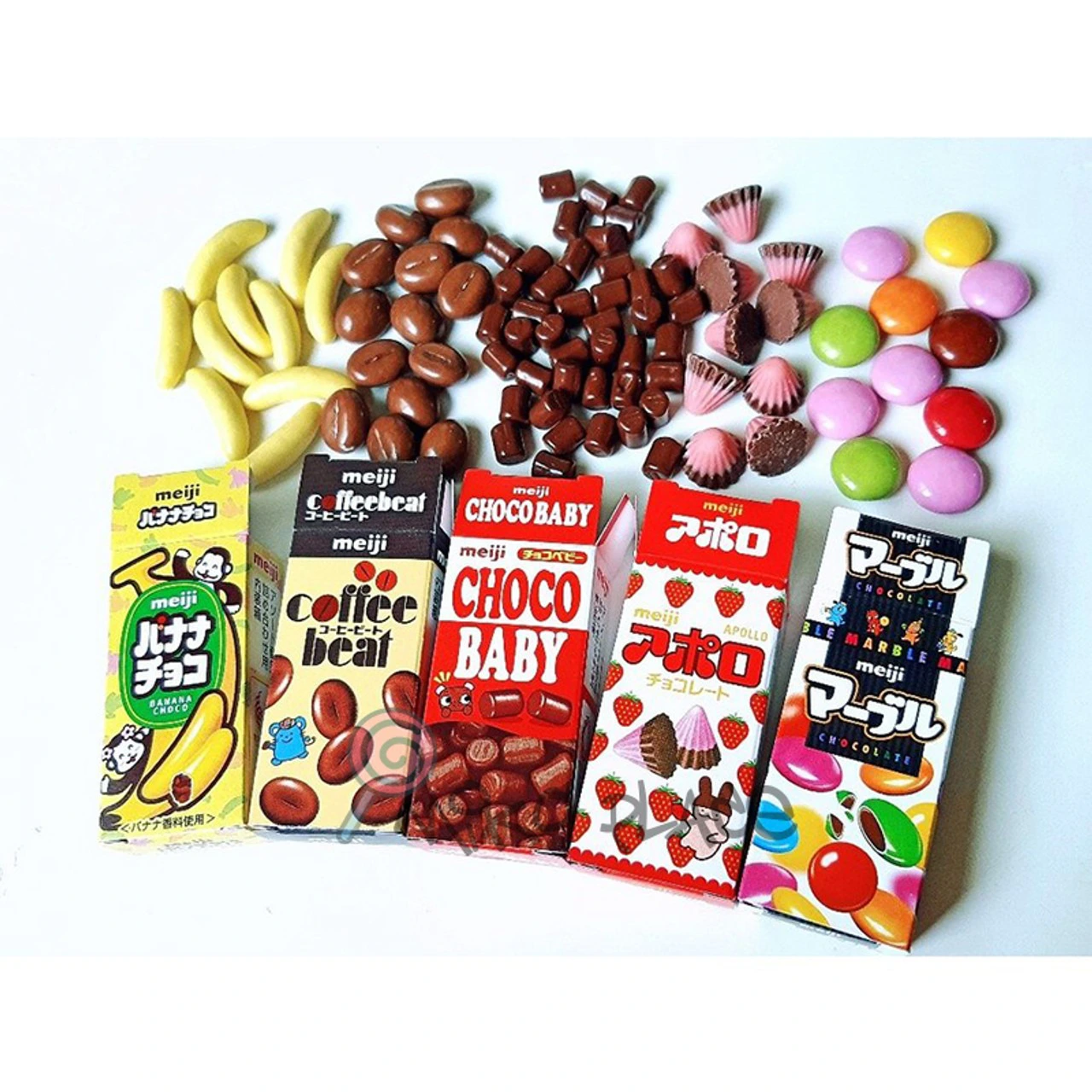 Kẹo sữa chua khô Meiji 5 vị 50g (MÃ MỚI)