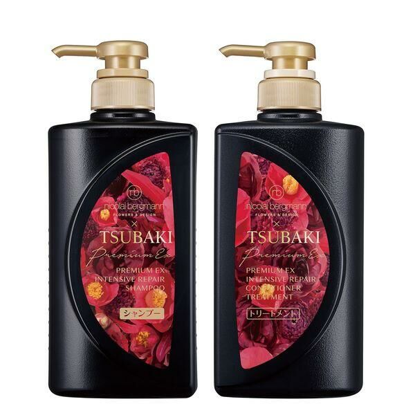 Cặp dầu gội + dầu xả Tsubaki Premium phiên bản giới hạn