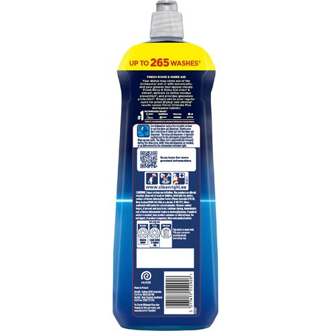 Nước làm bóng bát đĩa Finish XL Pack 800ml