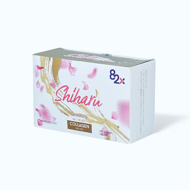 Nước uống Collagen Placenta 82x Shiharu 10 chai x 50ml
