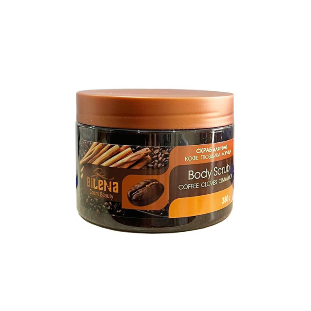 Tẩy da chết body quế hồi cafe của Nga 380g mẫu mới