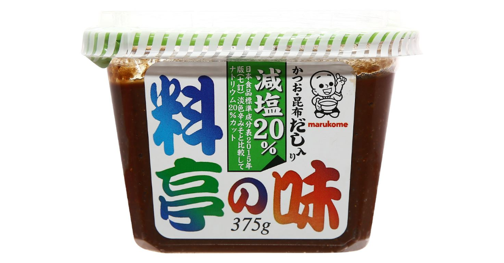Tương miso giảm muối Marukome 375g