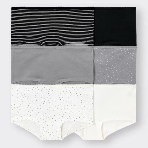 Set chip Gu 6 quần (made in Bangladesh) size M