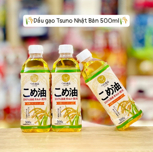 Dầu gạo Nhật bản Tsuno 500g