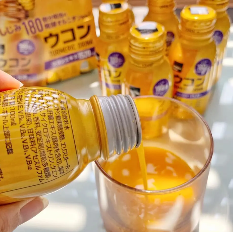 Nước Uống Tinh Chất Nghệ Matsukiyo Turmeric (Lốc 6 Chai x 100ml)