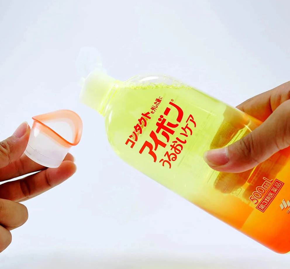 Nước rửa mắt Kobayashi Eyebon W Vitamin chai 500ml (5 loại) (Dưỡng ẩm)