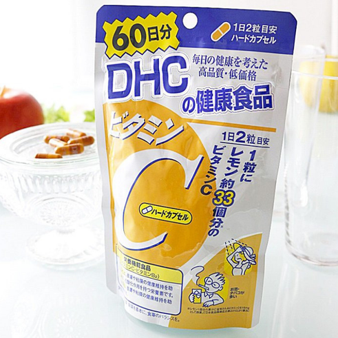 Viên uống Vitamin C DHC 60 ngày gói 120 viên