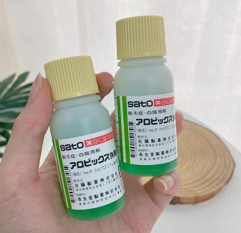 Tinh chất bôi kích thích mọc tóc Sato Arovics Solutions 5% thảo dược 30ml