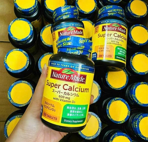 Viên bổ sung Canxi và Vitamin D Nature Made Supper Calcium