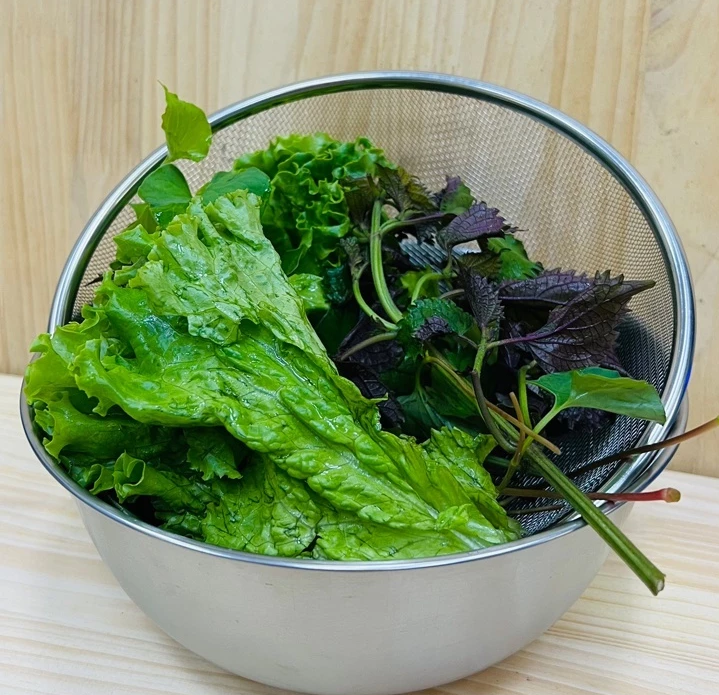 Tô tròn inox Colander Ø22cm