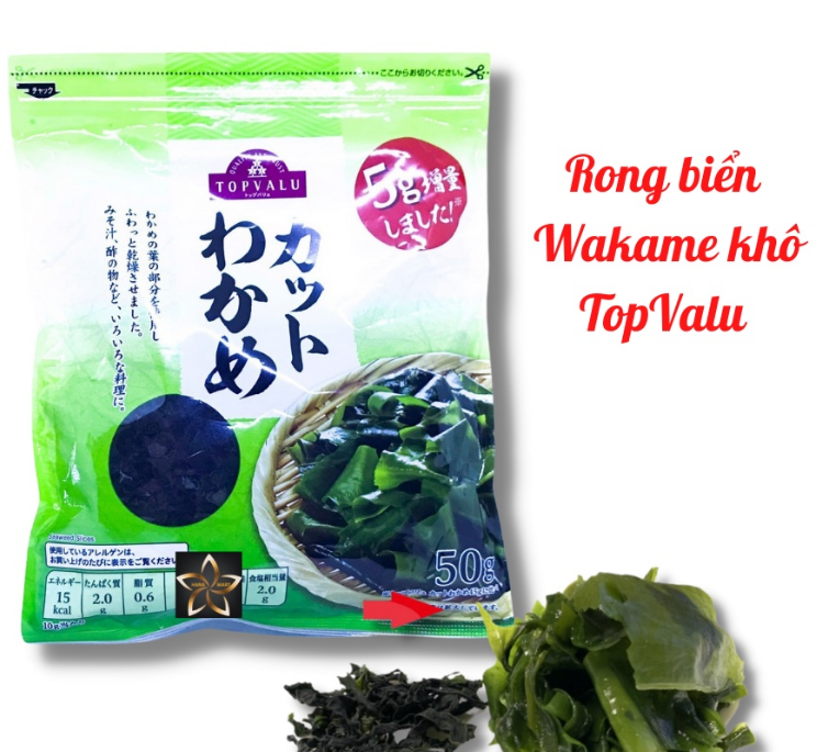 Rong biển khô Topvalu