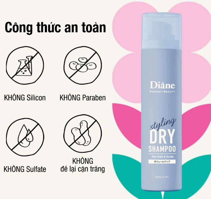 Dầu gội khô tạo kiểu Diane 95g