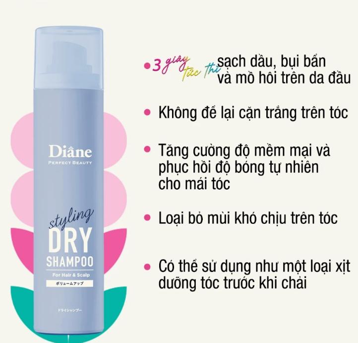 Dầu gội khô tạo kiểu Diane 95g