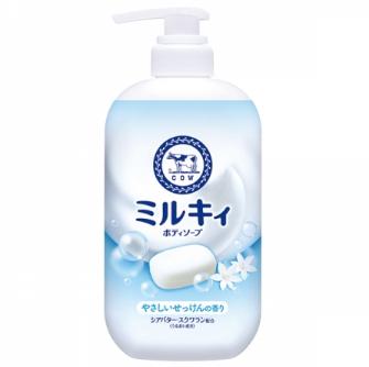 Sữa tắm tạo bọt mịn dịu nhẹ COW Milky hương sữa 500ml