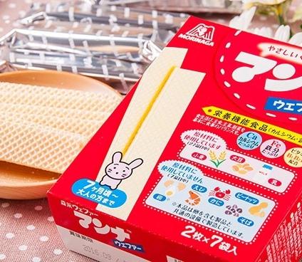 Bánh xốp ăn dặm Morinaga 52g