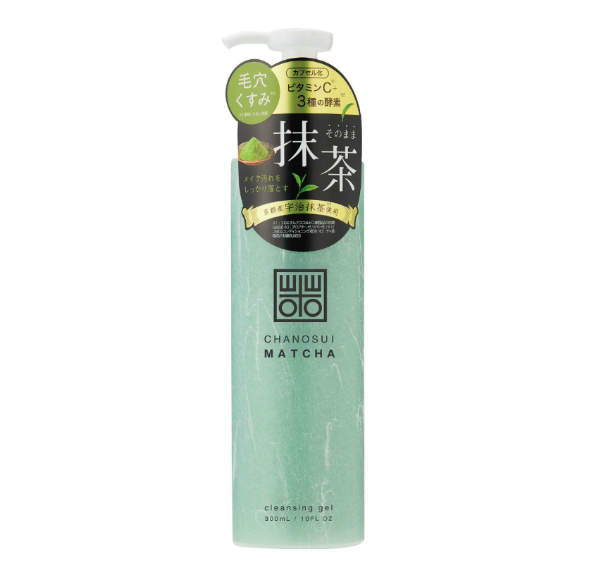 Gel tẩy trang Matcha Chanosui sạch mụn đầu đen thu nhỏ lỗ chân lông 300ml