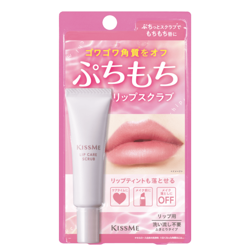 Tẩy tế bào chết môi Kissme Lip Care Scrub dưỡng ẩm môi