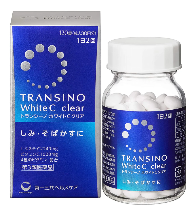 Viên uống trắng da Transino White C 240 viên