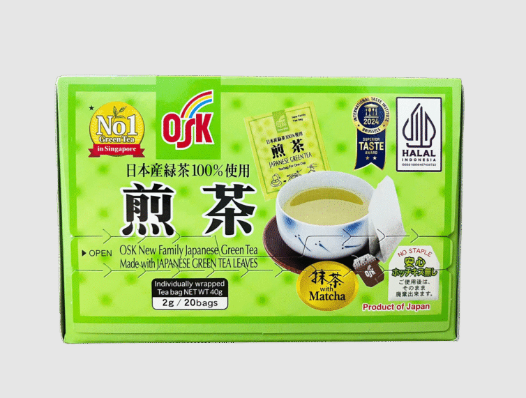 Trà xanh túi lọc OSK