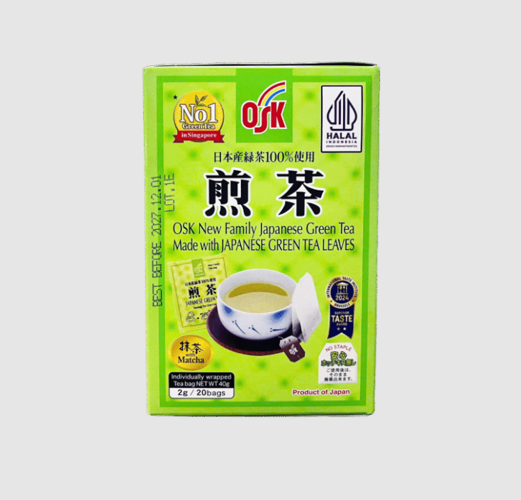 Trà xanh túi lọc OSK