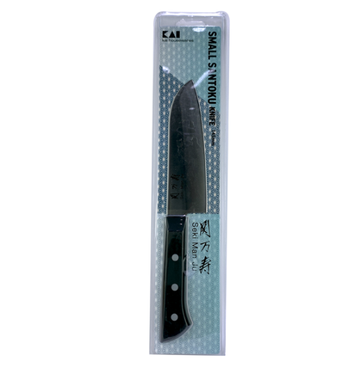 Dao đa năng lưỡi rộng thái thị cá rau KAI Sekimanju Santoku 165mm
