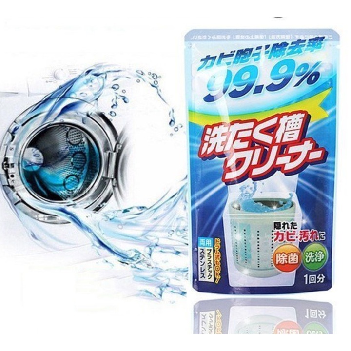 Bột vệ sinh lồng giặt Rocket 120g