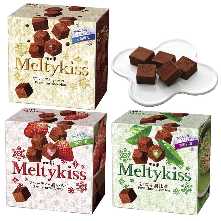 Socola tươi Meiji Meltykiss dâu tây