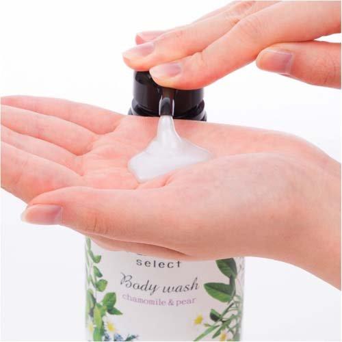 Sữa tắm tạo bọt làm mềm mịn da Softymo Natu Savon chai 500ml (nhiều mùi) (Hoa cúc và lê)