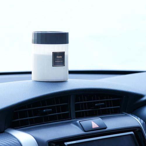 Sáp thơm xe hơi hương nước hoa Sawaday Car Gel Parfum Noir