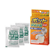 Set 3 gói khử cặn bình, ấm đun Clean Up