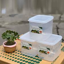 Hộp nhựa Inomata đựng thực phẩm 1.6L