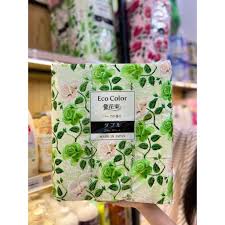 Giấy vệ sinh Marutomi Eco Color hương hoa xanh 18 cuộn