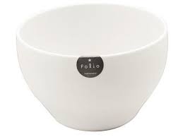 Bát nhựa Inomata  Folio 415ml - trắng