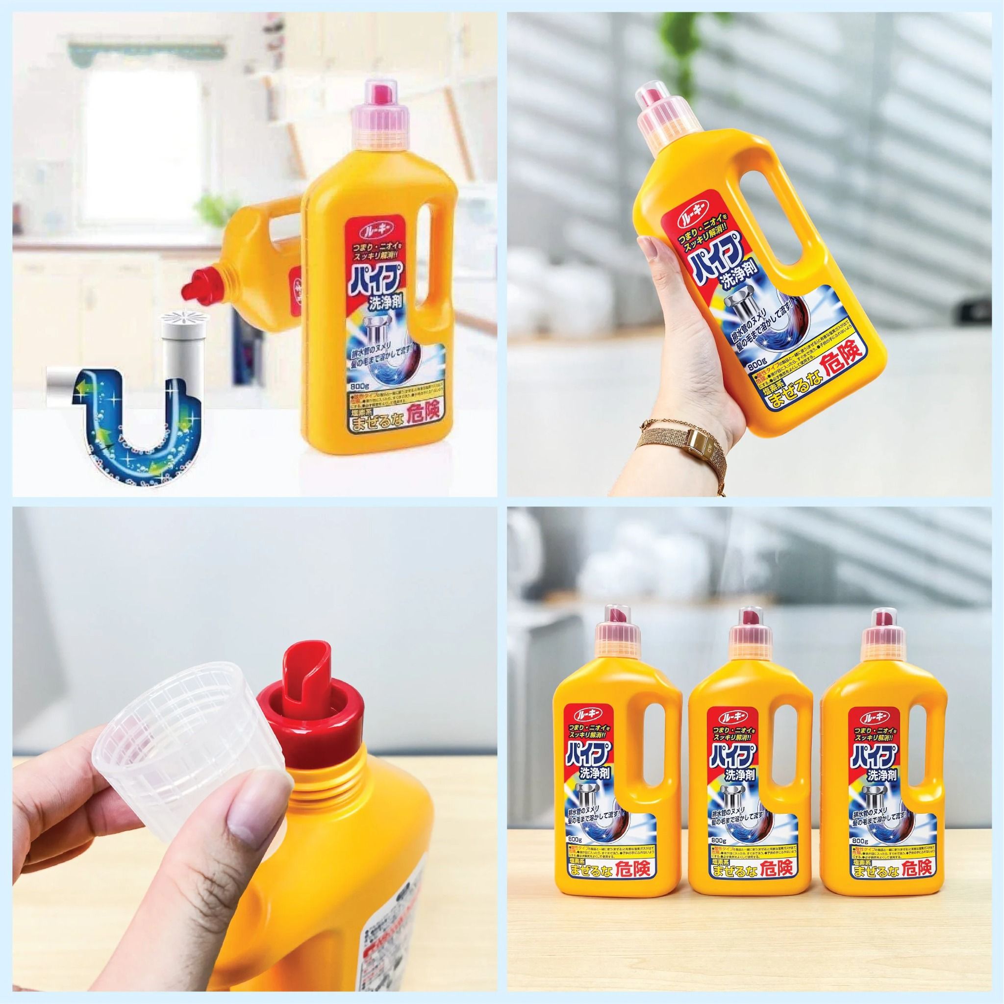 Dung dịch thông cống DaiichiSoap 800g