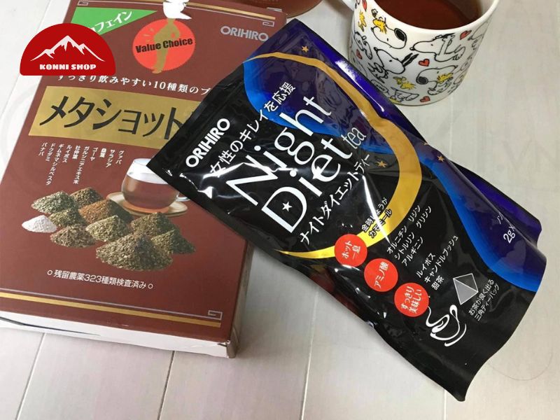 Trà giảm cân Orihiro Night Diet 24 gói