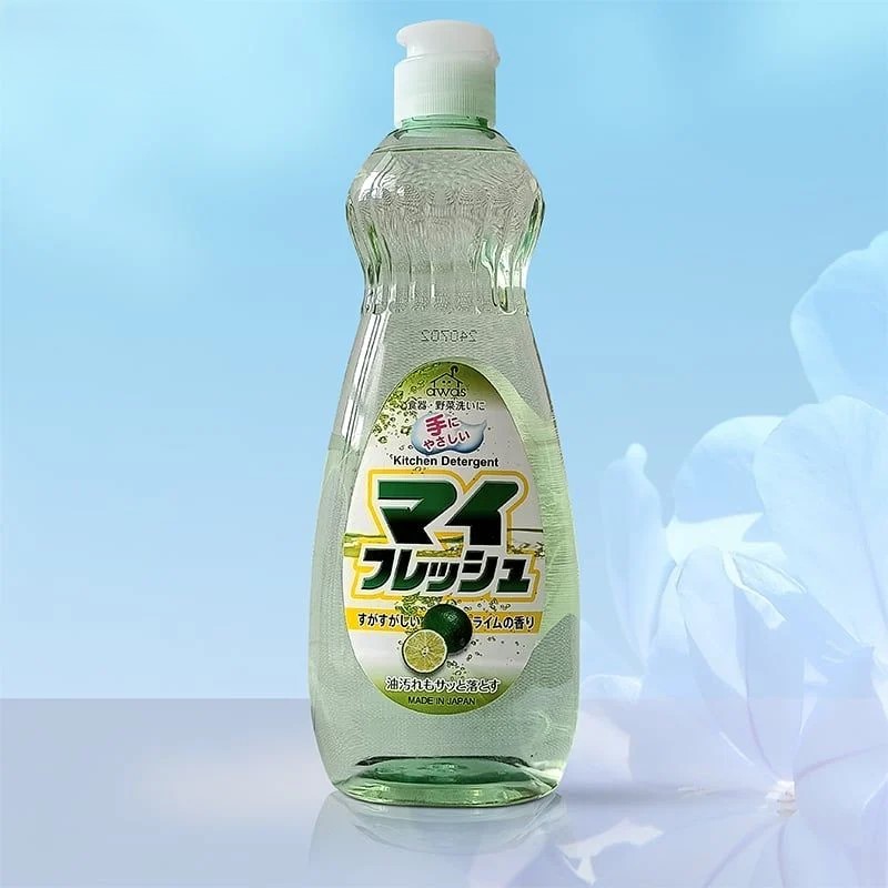 Nước rửa bát Rocket 600ml - hương chanh