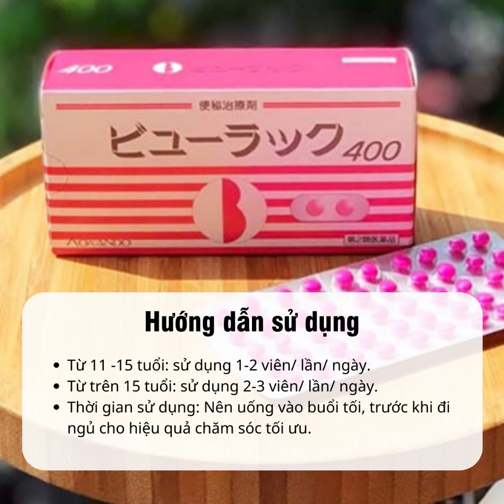 1 vỉ Detox nhuận tràng Kokando Byurakku (mẫu mới) (tách 1 vỉ)