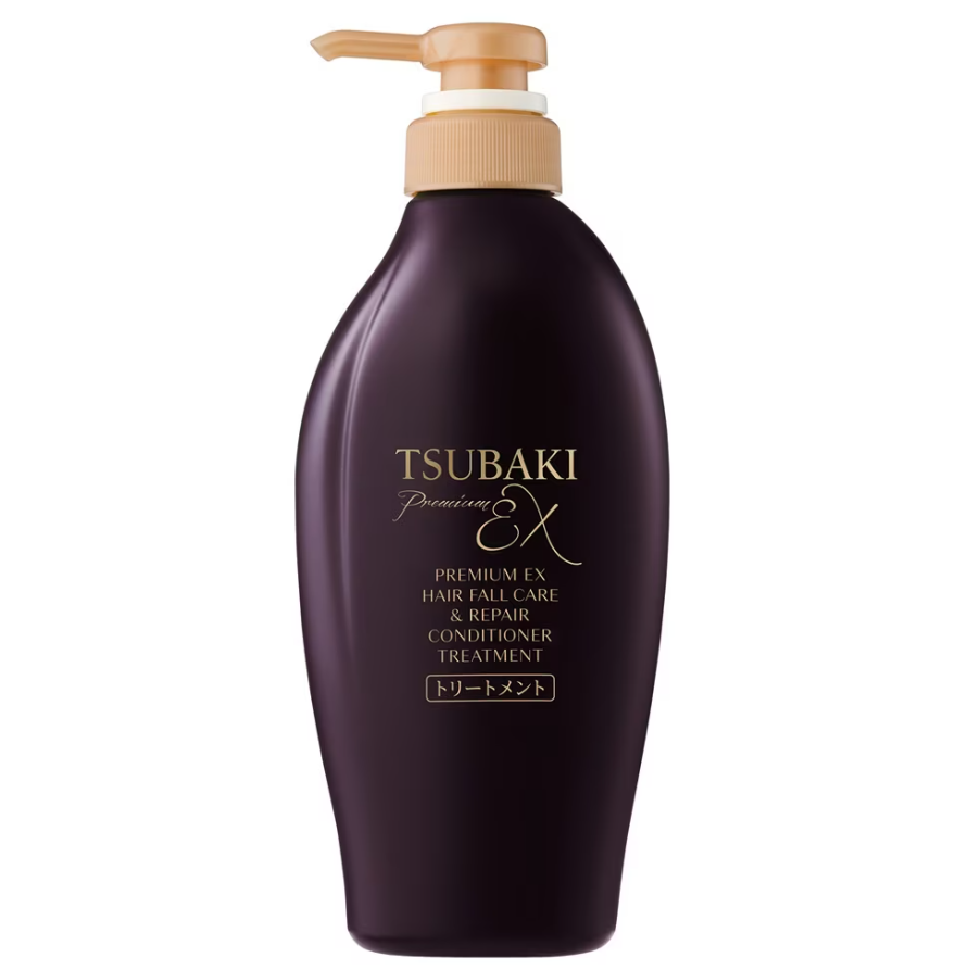 Dầu xả Tsubaki phục hồi hư tổn và ngăn ngừa gãy rụng 450ml màu tím