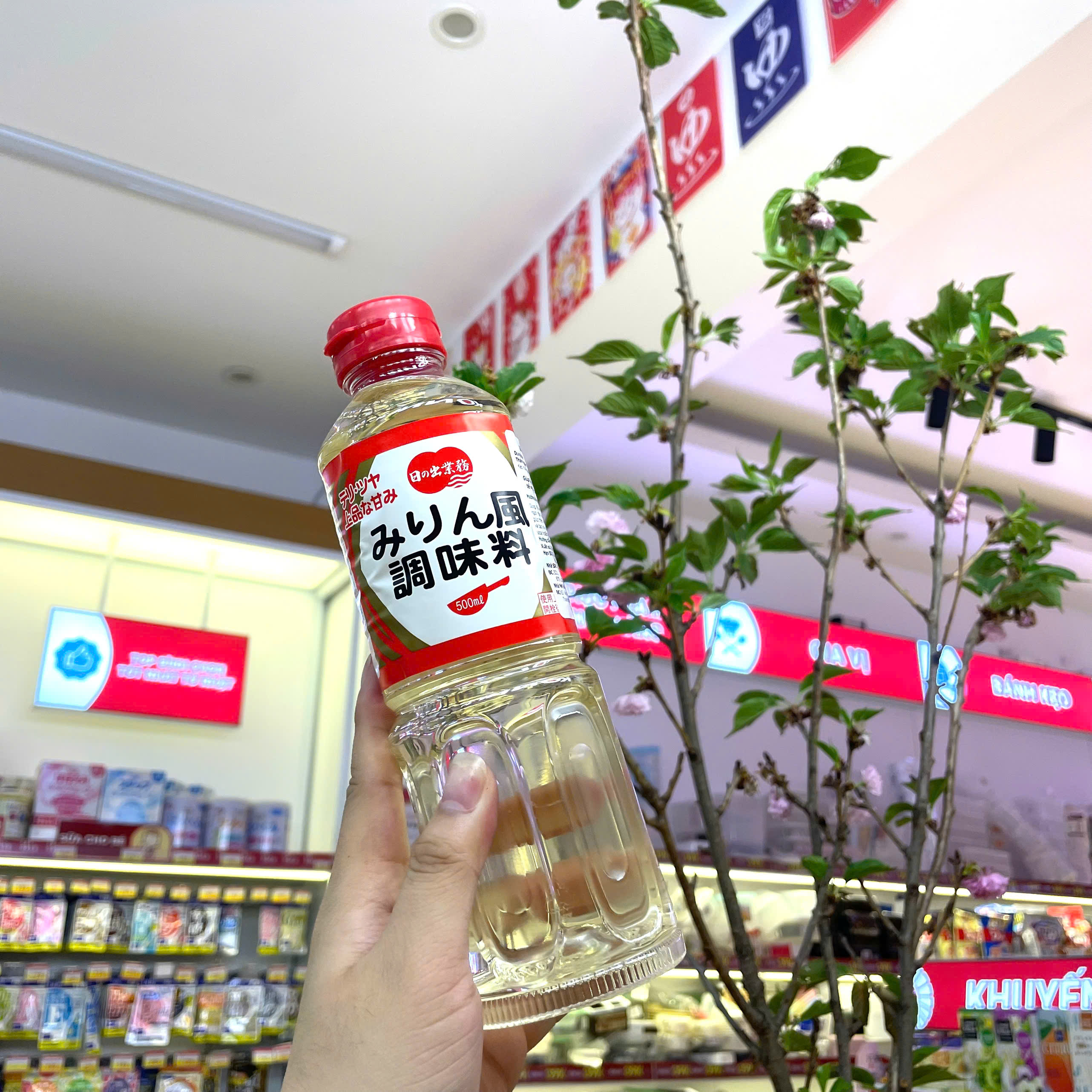 Rượu nấu ăn Mirin Hinode chai 500ml