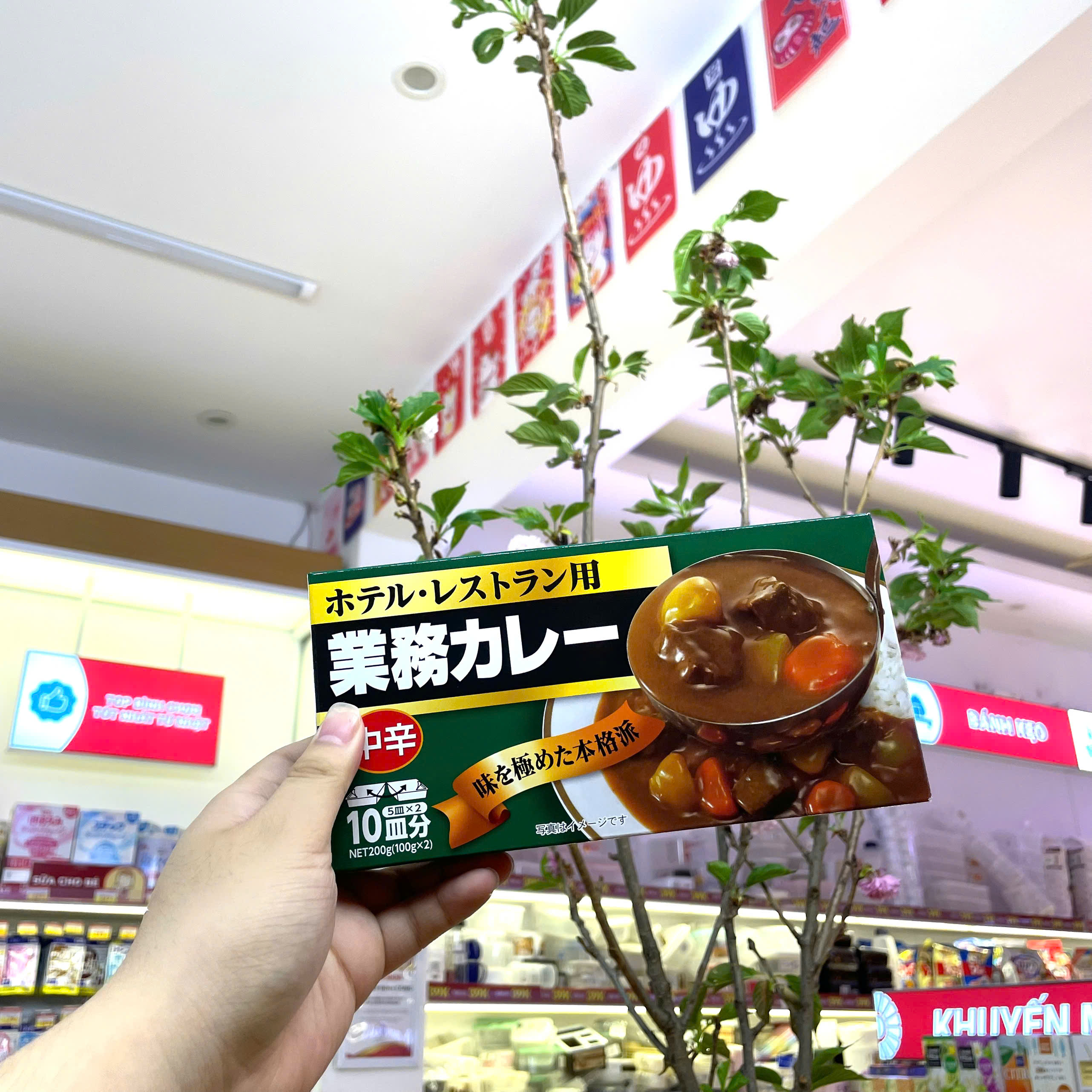 Viên Cari kiểu Nhật Kobe Bussan 200g (Cay vừa)