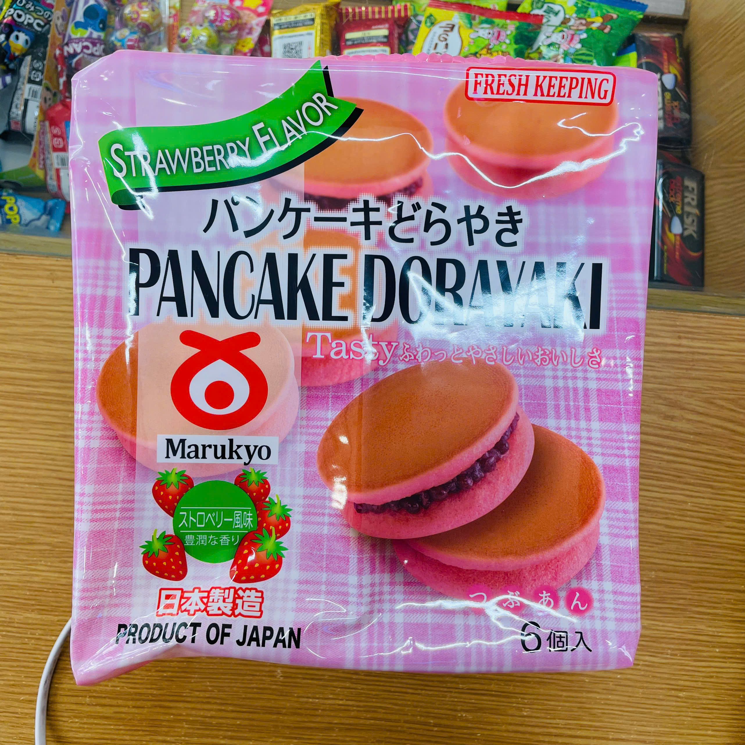 Bánh rán Doremon Dorayaki hương dâu
