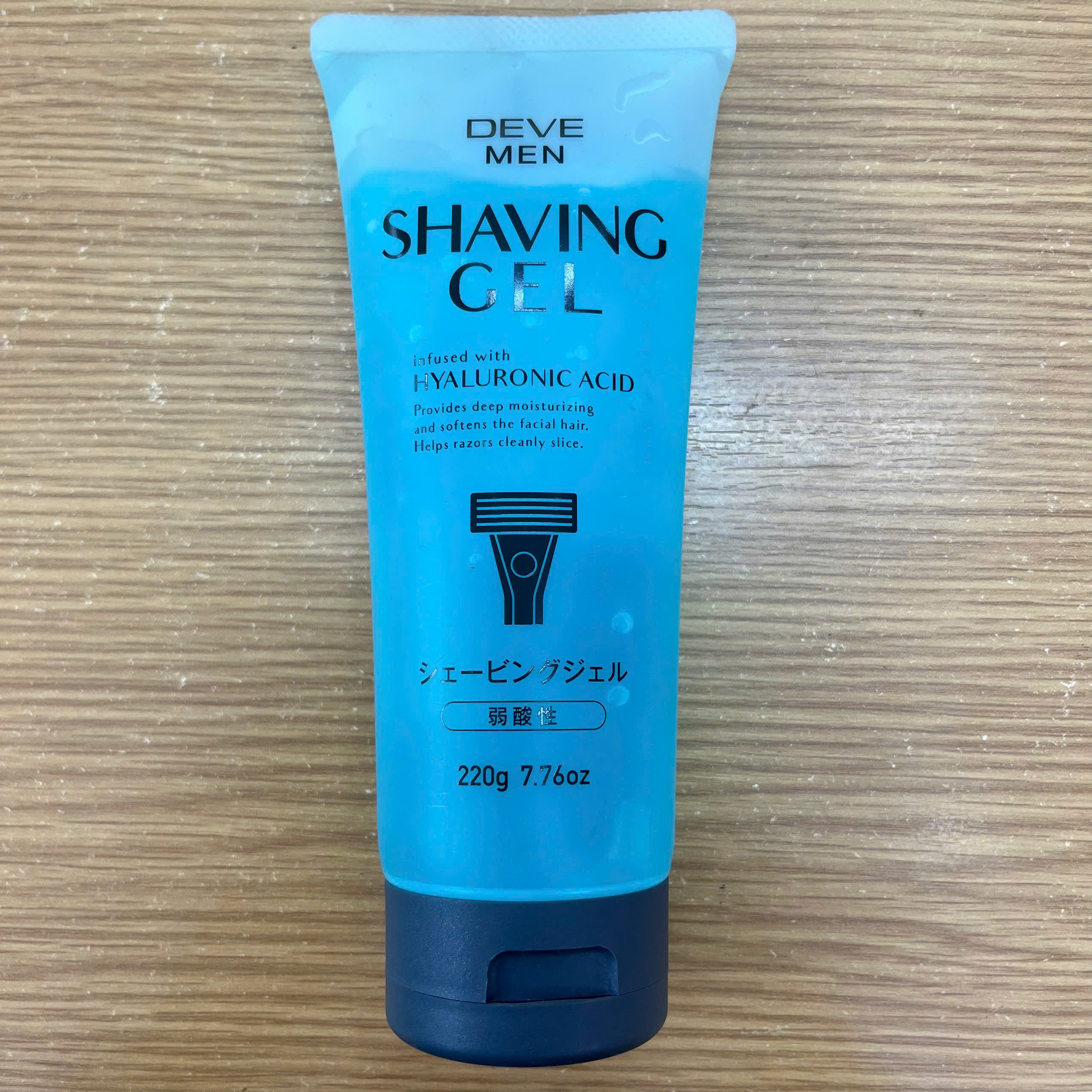 Gel cạo râu Kumano Deve dưỡng ẩm, làm mềm râu tuýp 220g