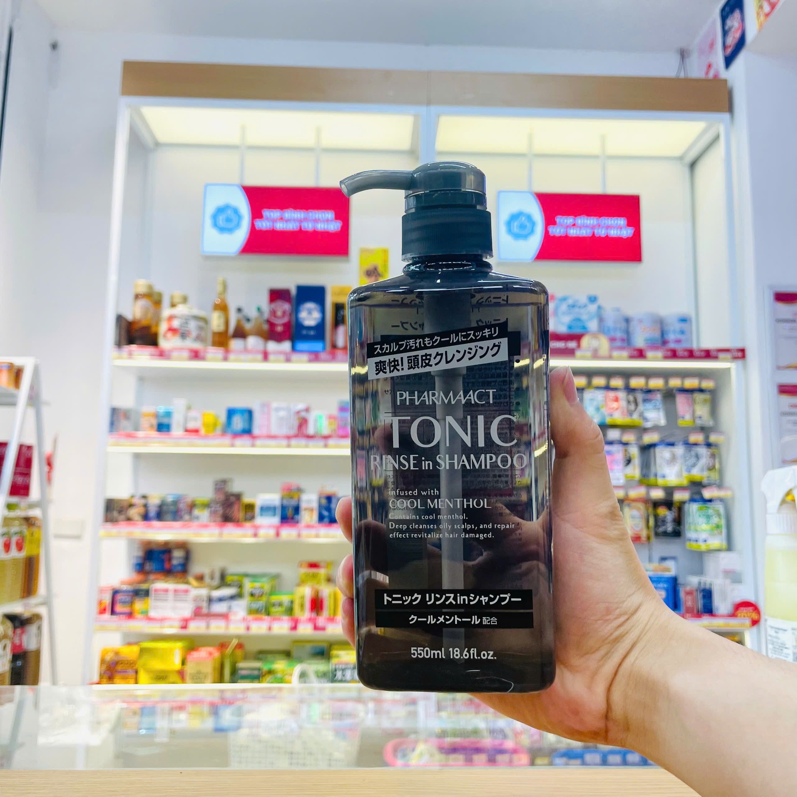 DẦU GỘI, XẢ BẠC HÀ MÁT LẠNH PHARMAACT