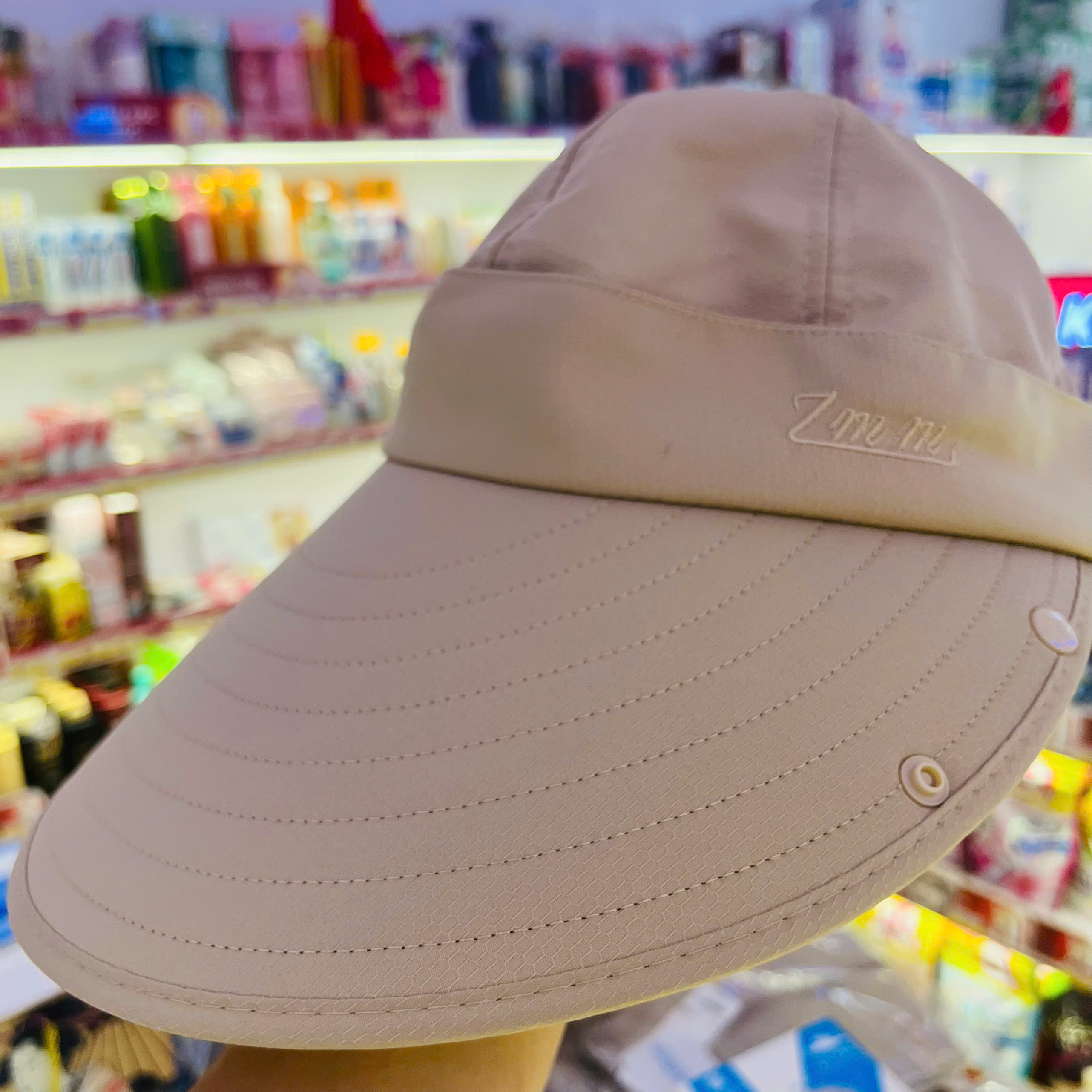 Mũ chống nắng Clover 360° 4WAY UPF50+ (be beige)